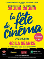 Affiche Cinéma Orginale Film LA FÊTE DU CINÉMA 2016 120x160cm - Plakate & Poster