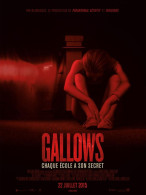 Affiche Cinéma Orginale Film GALLOWS 120x160cm - Manifesti & Poster