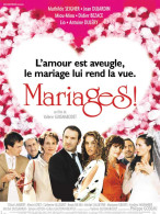 Affiche Cinéma Orginale Film MARIAGES 40x60cm - Manifesti & Poster
