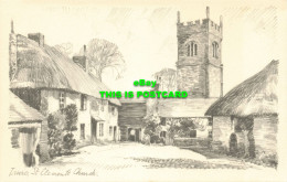 R588596 Truro. St. Clements Church. Gift Shop. Pencil Sketch - Mondo