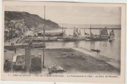 DEF : Calvados : PORT En BESSIN  :vue Sur Le  Quai  Letourneur - Port-en-Bessin-Huppain