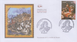 Enveloppe  FDC  1er  Jour    FRANCE    Tricentenaire   Bataille  De   DENAIN    2012 - 2010-2019