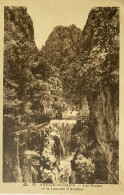 CPA AMELIE LES BAINS (Pyrénées Orientales) - Les Gorges Et La Cascade D'Annibal (n° 65) - Amélie-les-Bains-Palalda