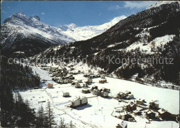 11852272 Saas Grund Mit Egginer Allalinhorn Alphubel Saas-Grund - Andere & Zonder Classificatie