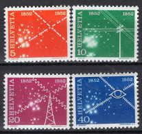 T3412 - SUISSE SWITZERLAND Yv N°517/20 ** Telecommunications - Unused Stamps