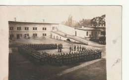 Odendorf Oder Oderdorf, Kaserne, Solaten Mit Pickelhauben ,Foto Peter Welter - Te Identificeren