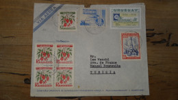 Enveloppe URUGUAY, Montevideo To Tunisia 1957  ............ Boite1 .............. 240424-289 - Uruguay