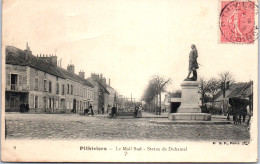 45 PITHIVIERS - Le Mail Sud, Statue De Duhamel  - Pithiviers