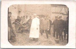 MILITARIA - 14-18 - CARTE PHOTO - Veterinaire Major 5e SMA Et Off Identifies - Guerre 1914-18