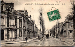 61 ALENCON - Le Boulevard Lenoir Dufresne Et La Gare  - Alencon