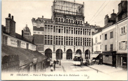 45 ORLEANS -- Poste & Telegraphe Rue De La Hallebarde - Orleans