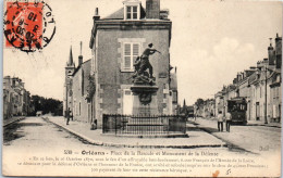 45 ORLEANS -- La Place De La Bascule Et Monument De La Defense. - Orleans