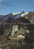 11852043 Ebenalp Blick Saentis Berggasthaus  Ebenalp - Autres & Non Classés