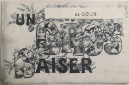 C. P. A. : 17 : Un Gros Baiser De COUX (Charente Inférieure), En 1916 - Andere & Zonder Classificatie