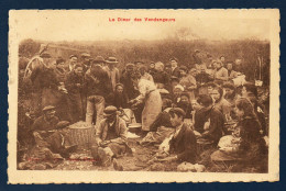 21. Beaune. Le Dîner Des Vendangeurs. Vins De Bourgogne. Beaune-Dieuze 1939 - Beaune