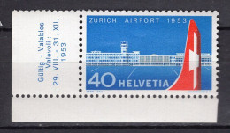 T3418 - SUISSE SWITZERLAND Yv N°536 ** Aviation - Unused Stamps