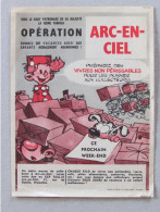 SPIROU OPERATION ARC EN CIEL 1964 - Oggetti Pubblicitari