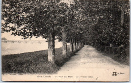 45 GIEN - Le Port Au Bois - Les Promenades. - Gien