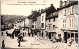 15 CHAUDESAIGUES - Place Du Gravier, Avenue Bourbon. - Autres & Non Classés