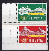 T3420 - SUISSE SWITZERLAND Yv N°537/38 ** Transport - Unused Stamps