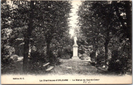 45 ORLEANS - La Chartreuse, La Statue Du Sacre Cœur. - Orleans