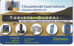 TARJETA DE ESPAÑA DE TELEFONICA V ENCUENTRO DEL CANAL INDIRECTO (NUEVA-MINT) - Telefonica