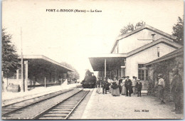 51 PORT A BINSON - La Gare. - Autres & Non Classés