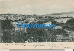 228089 SPAIN ESPAÑA VIGO PONTEVEDRA VISTA GENERAL CIRCULATED TO ARGENTINA POSTAL POSTCARD - Sonstige & Ohne Zuordnung