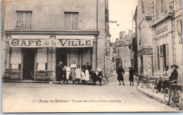 37 AZAY LE RIDEAU - Terrasse Des Cafes Rue Gambetta  - Azay-le-Rideau
