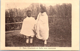ETHIOPIE - Nain Chankalla Et Halla Avec Couronne  - Etiopia