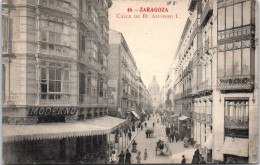 Espagne - ARAGON - ZARAGOZA - Calle De D Alfonso 1 - Autres & Non Classés