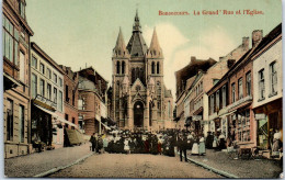 Belgique - HAINAUT - BONSECOURS - La Grande Rue Et L'eglise - Autres & Non Classés