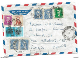 237 - 54 - Enveloppe Envoyée De Resende En Suisse 1965 - Lettres & Documents