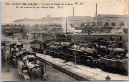 60 CREPY EN VALAIS - Un Coin Du Depot De La Gare  - Crepy En Valois
