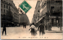 69 LYON - La Rue De Marseille  - Autres & Non Classés