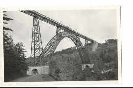 Viaduc De Garabit - Eiffel -Vèritable Carte Photo Theojac - Edit. Madame Coutarel St Chely - Saint Flour