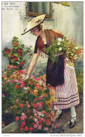 *CPA  - La Niçoise - La Cueillette Des Fleurs - Costumes