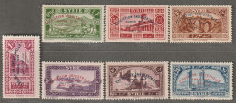 SYRIE - N°192/8 ** (1929) Exposition De Damas - Unused Stamps