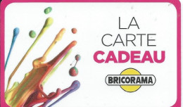 Carte Cadeau - Bricorama (petit Logo) - Voir Description -  GIFT CARD /GESCHENKKARTE - Cartes Cadeaux
