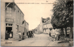 45 SAINT AIGNAN LE JAILLARD - La Route De Villemurlin.  - Autres & Non Classés