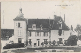 C. P. A. : 18 : VIERZON : Château De Fay - Vierzon
