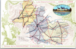 41 Carte Du Departement Du Loir Et Cher (edition Aiguebelle) - Altri & Non Classificati