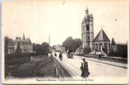 28 NOGENT LE ROTROU - Eglise Saint Hilaire Et Vue Du Pont.  - Nogent Le Rotrou