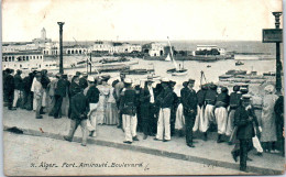 ALGERIE - ALGER - Port - Amiraute - Boulevard  - Alger