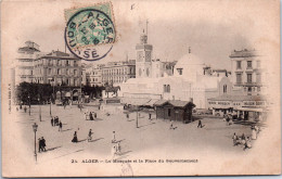 ALGERIE - ALGER - La Mosquee Et La Place Du Gouvernement  - Algerien