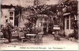 41 MONTOIRE SUR LE LOIR - Terrasse De L'hotel Du CHEVAL ROUGE  - Montoire-sur-le-Loir
