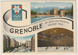 398 DEPT 38 : édit. André : Grenoble 1968 Jeux Olympiques D'hiver - Grenoble