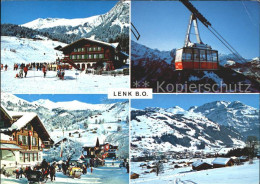 11851428 Lenk Simmental Seilbahn Pferdeschlitten Lenk Im Simmental - Andere & Zonder Classificatie