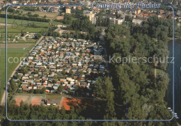 11851352 Le Landeron Fliegeraufnahme Camping Des Péches Le Landeron - Autres & Non Classés