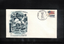 USA  1965 Space / Weltraum Project Gemini Interesting Cover - Stati Uniti